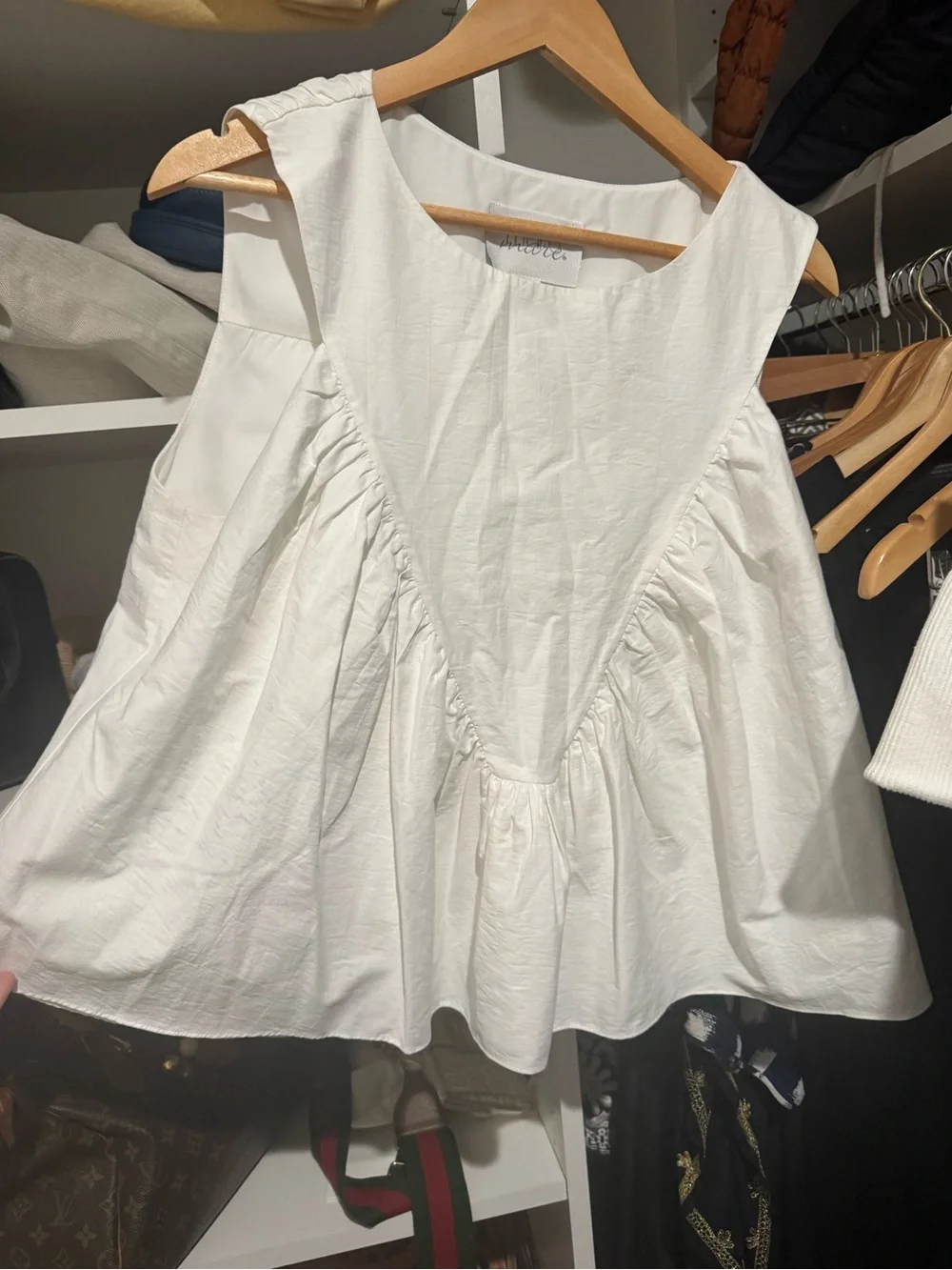 Mare Mare Shirred Swing tank Anthropologie - Picture 3 of 4